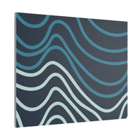 Wiggle Waves Matte Canvas