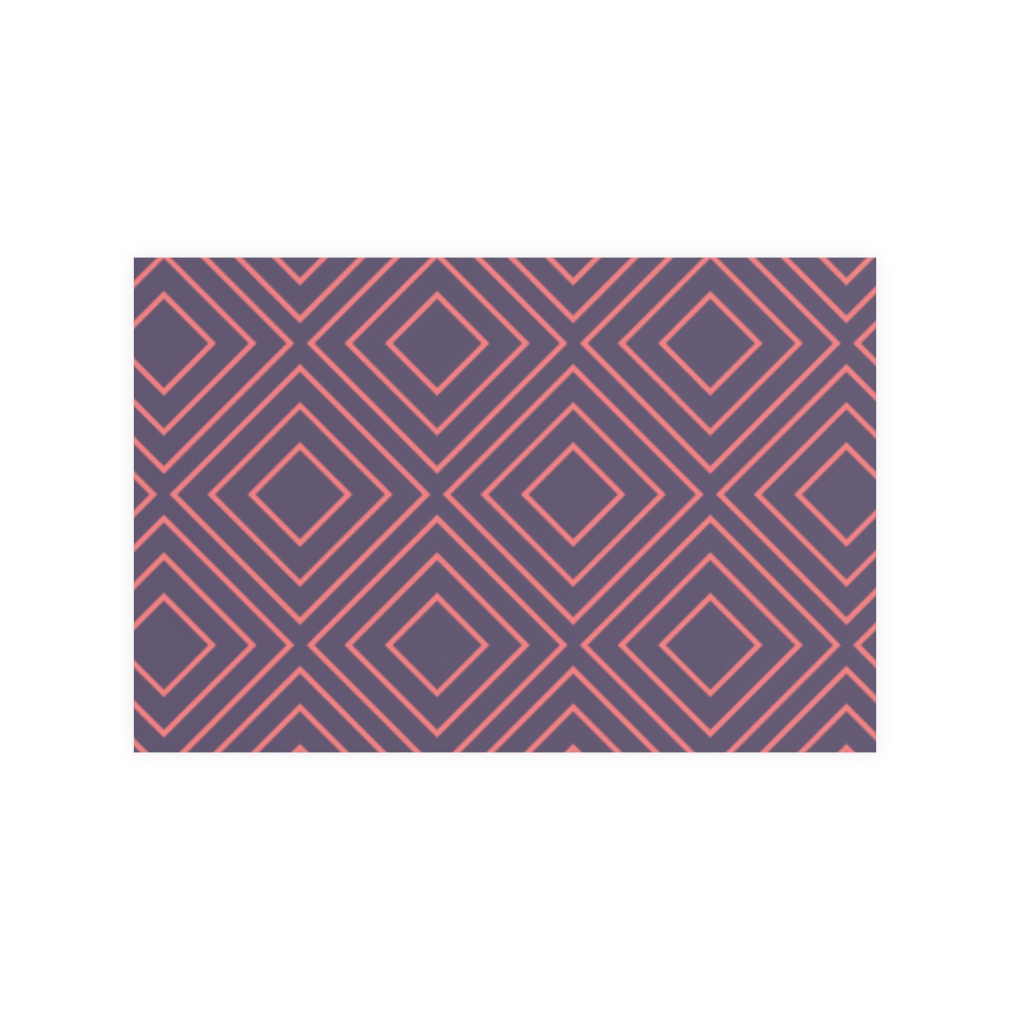 Optical Grid Matte Paper Poster