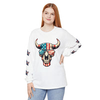 Liberty Horns Unisex Garment-Dyed Long Sleeve T-Shirt