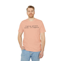 Patience Unisex Creator 2.0 T-shirt