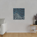 Wiggle Waves Matte Canvas