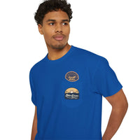 Blue Ocean Unisex Heavy Cotton Pocket Tee - Esmeralda Ecostore