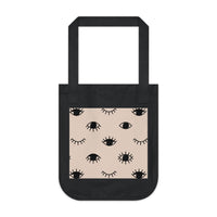 Eye See You Organic Canvas Tote Bag - Esmeralda Ecostore