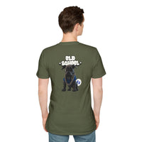 Old School Dog Unisex Softstyle T-Shirt - Esmeralda Ecostore