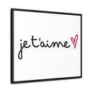 Je t'aime Gallery Canvas Wraps