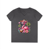 Tropical Chill Ladies's V-Neck T-Shirt - Esmeralda Ecostore