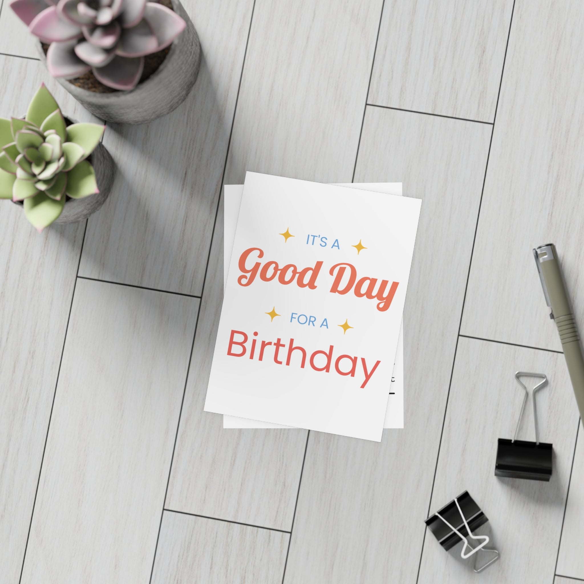 It's a Good Day for a Birthday Postcard Bundles