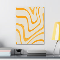 Golden Flow Canvas Gallery Wraps