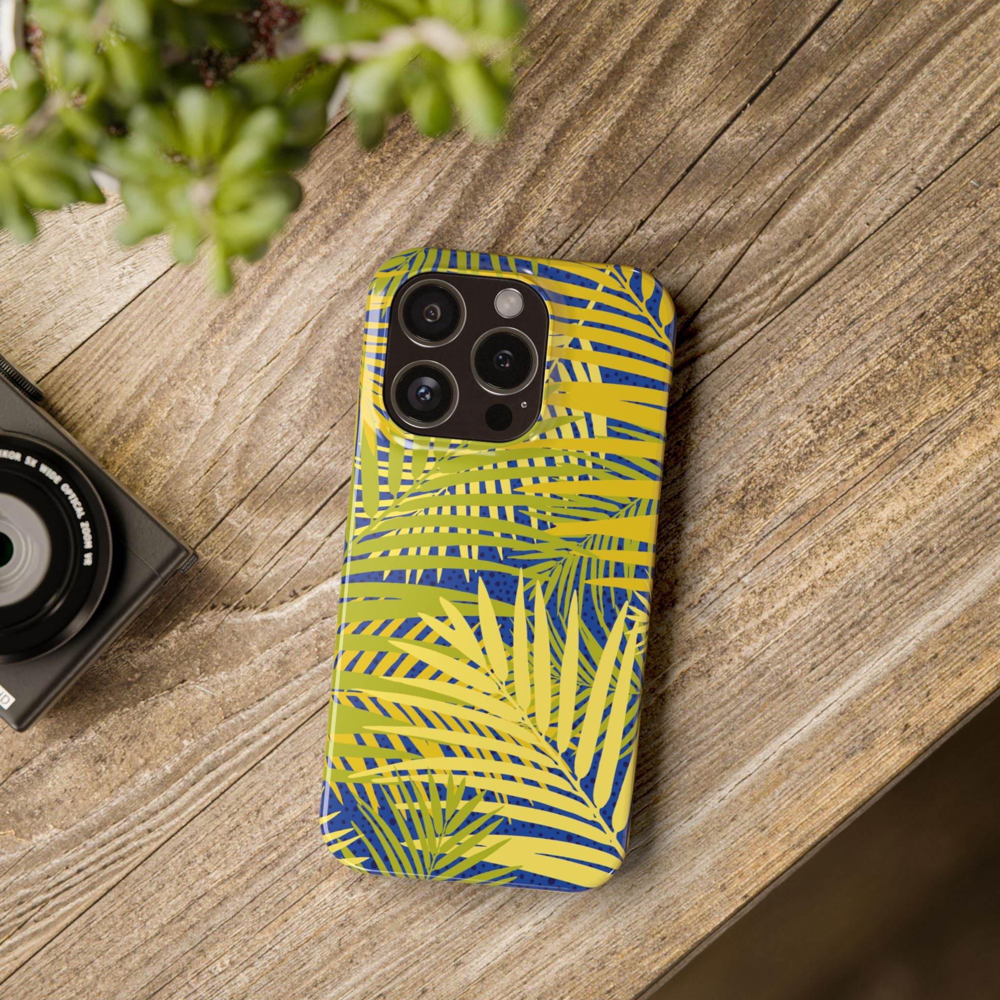 Palm Paradise Slim Cases - Esmeralda Ecostore