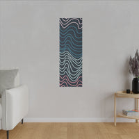 Wiggle Waves Matte Canvas