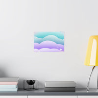 Cloudscape Matte Horizontal Posters - Esmeralda Ecostore