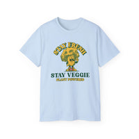 Stay Veggie Unisex Ultra Cotton Tee - Esmeralda Ecostore