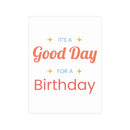 It's a Good Day for a Birthday Postcard Bundles