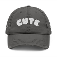 Cute Distressed Dad Hat (Embroidery) - Esmeralda Ecostore
