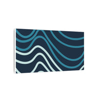 Wiggle Waves Matte Canvas Stretched Multi-Size - Esmeralda Ecostore
