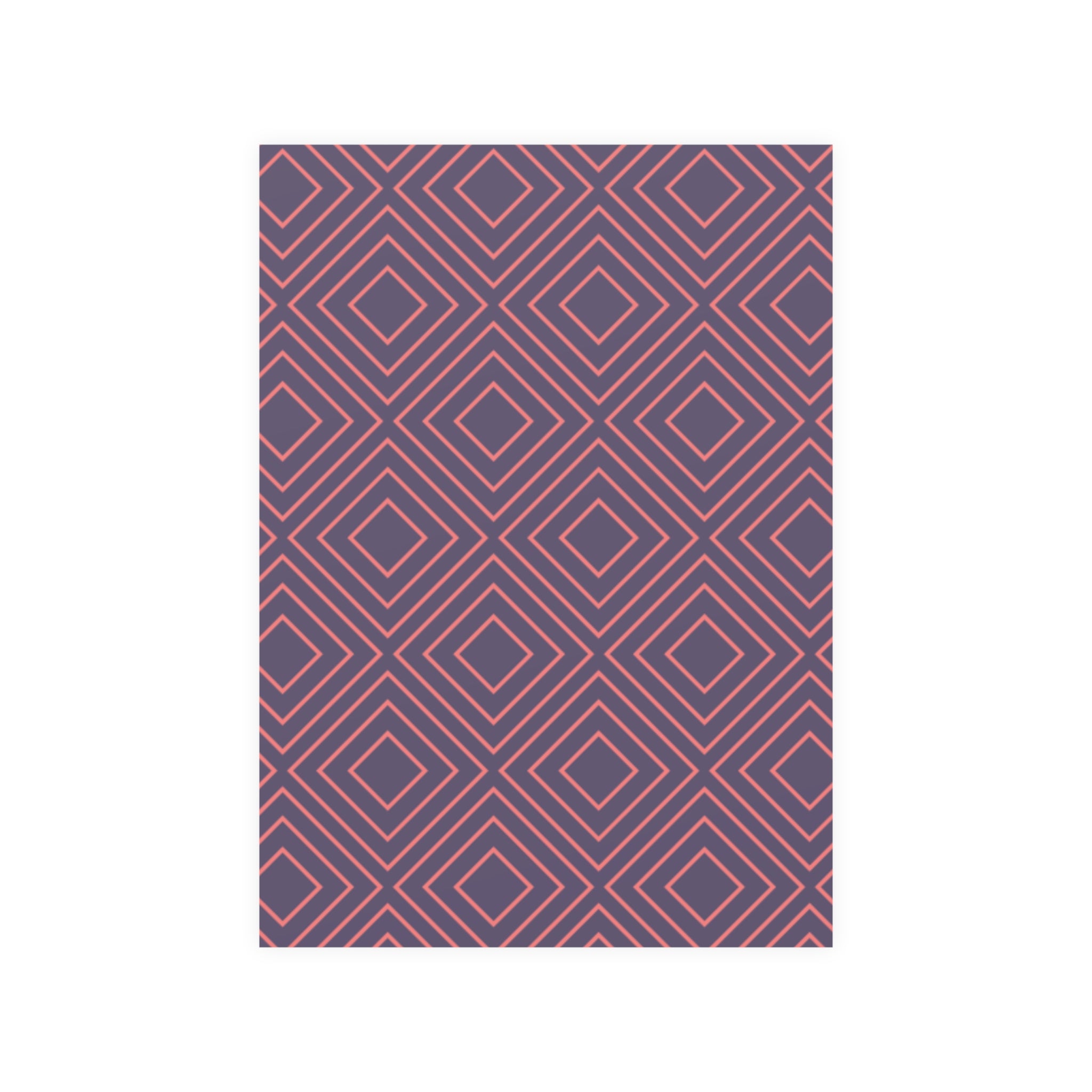 Optical Grid Matte Paper Poster