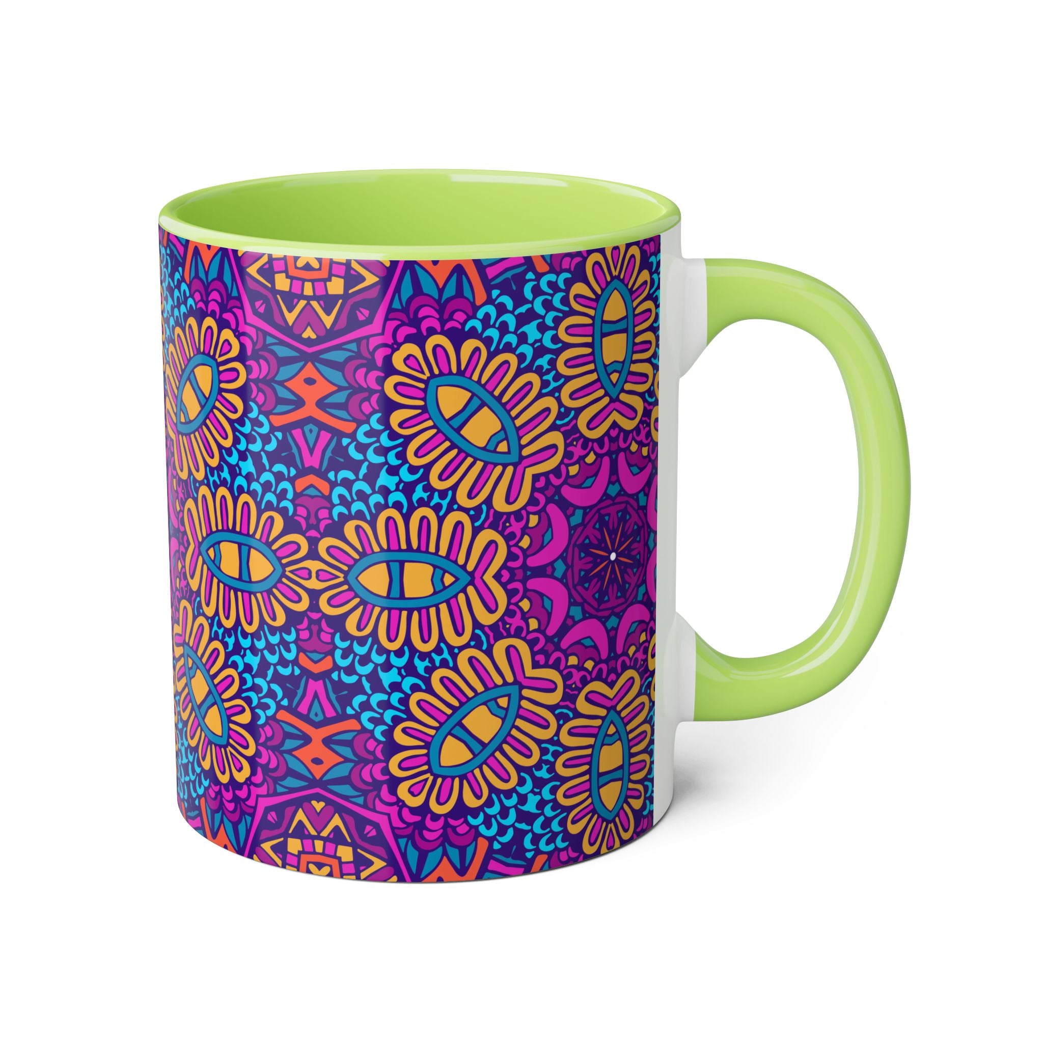 Psychedelic Accent Mugs