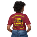 True Crime Shows Addiction Unisex HD Cotton™ T-Shirt - Esmeralda Ecostore