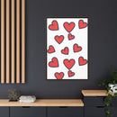 Heartbeat Matte Canvas