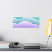 Cloudscape Matte Horizontal Posters - Esmeralda Ecostore