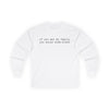 Family Unisex Ultra Cotton Long Sleeve Tee