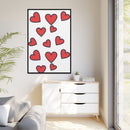 Heartbeat Matte Canvas