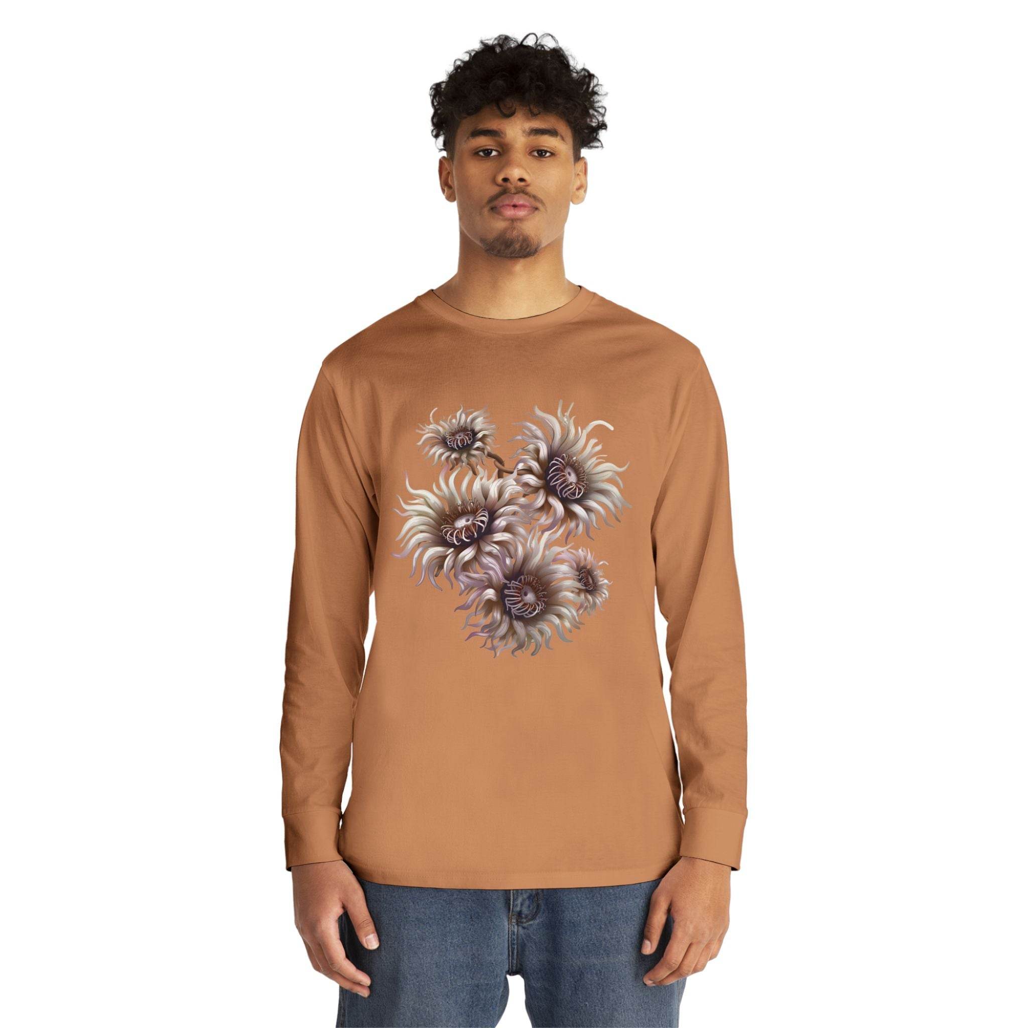 Moss & Bloom Long Sleeve Crewneck Tee - Esmeralda Ecostore