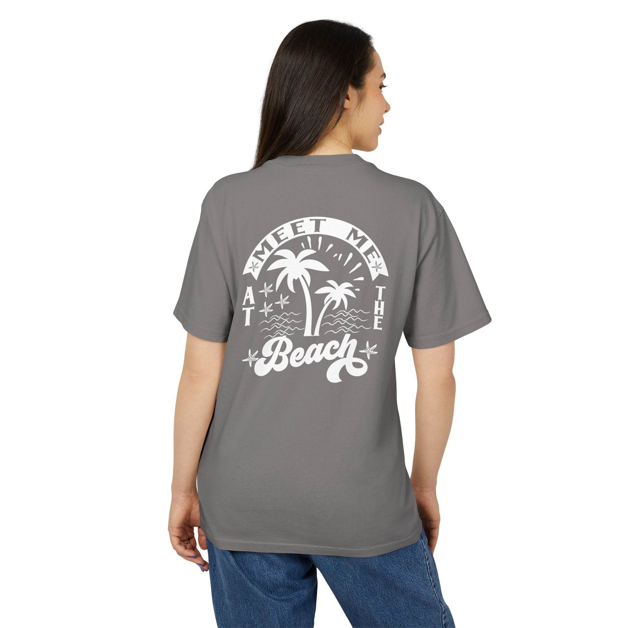 Beach Vibes Unisex Heavy Faded Tee - T-shirts - Esmeralda Ecostore