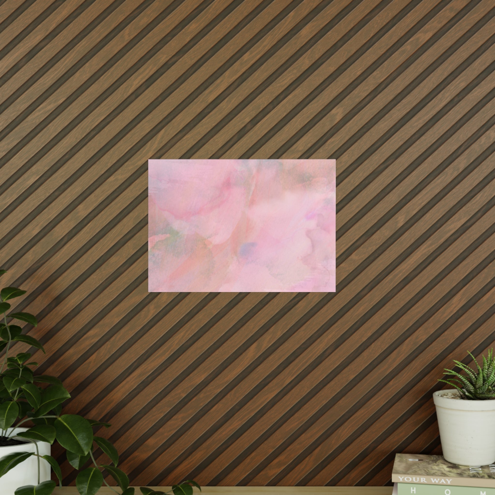 Pink Mist Photopaper Posters