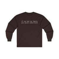 Family Unisex Ultra Cotton Long Sleeve Tee