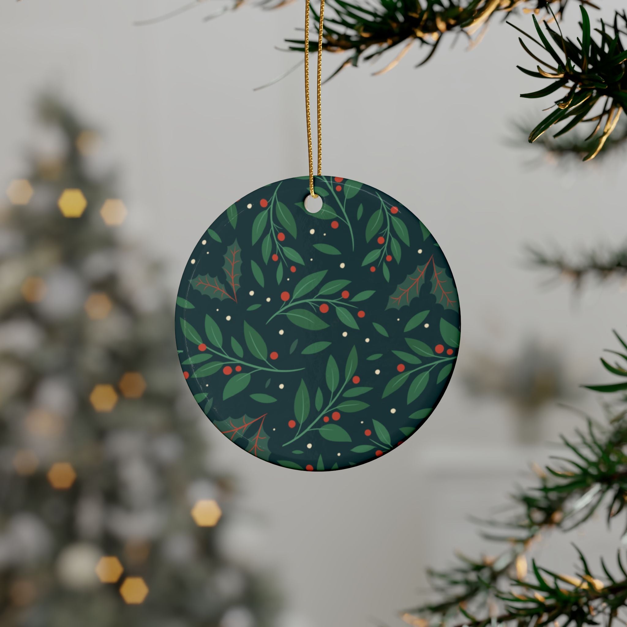 Merry Christmas Ceramic Ornaments - Esmeralda Ecostore