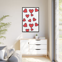 Heartbeat Matte Canvas