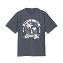 Beach Vibes Unisex Heavy Faded Tee - T-shirts - Esmeralda Ecostore