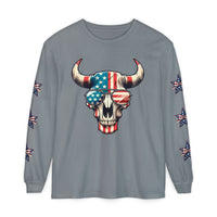 Liberty Horns Unisex Garment-Dyed Long Sleeve T-Shirt