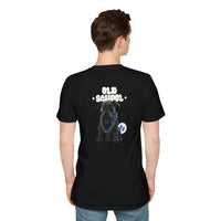 Old School Dog Unisex Softstyle T-Shirt - Esmeralda Ecostore