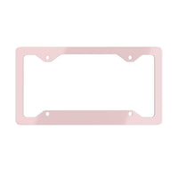 Pretty in Pink Metal License Plate Frame - Esmeralda Ecostore
