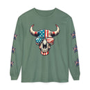 Liberty Horns Unisex Garment-Dyed Long Sleeve T-Shirt