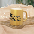 Queendom Metallic Mug (Silver\Gold)