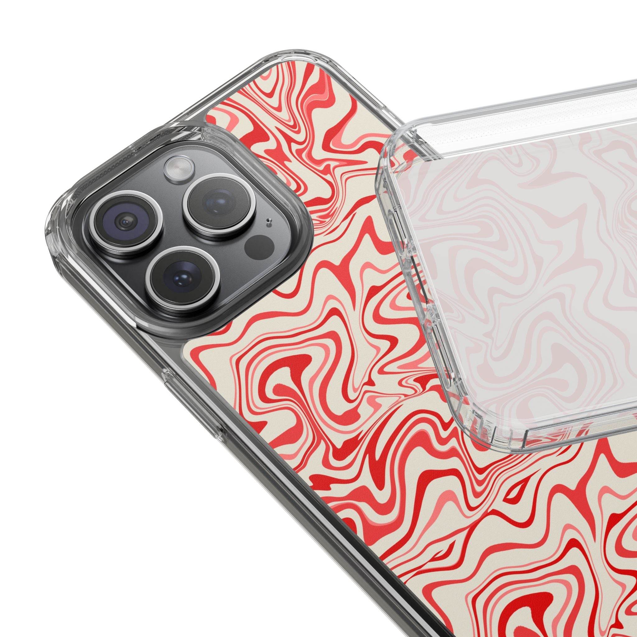 Lava Flow Sustainable Phone Clear Cases - Esmeralda Ecostore