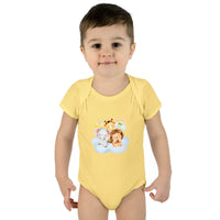 Cloud Buddies Infant Baby Rib Bodysuit - Esmeralda Ecostore