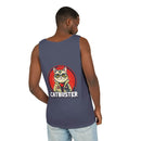 Catbuster Unisex Garment-Dyed Tank Top - Esmeralda Ecostore