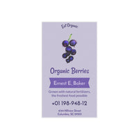 The Natural Choice Business Cards - Esmeralda Ecostore