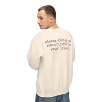 Funny Unisex Lightweight Crewneck Sweatshirt