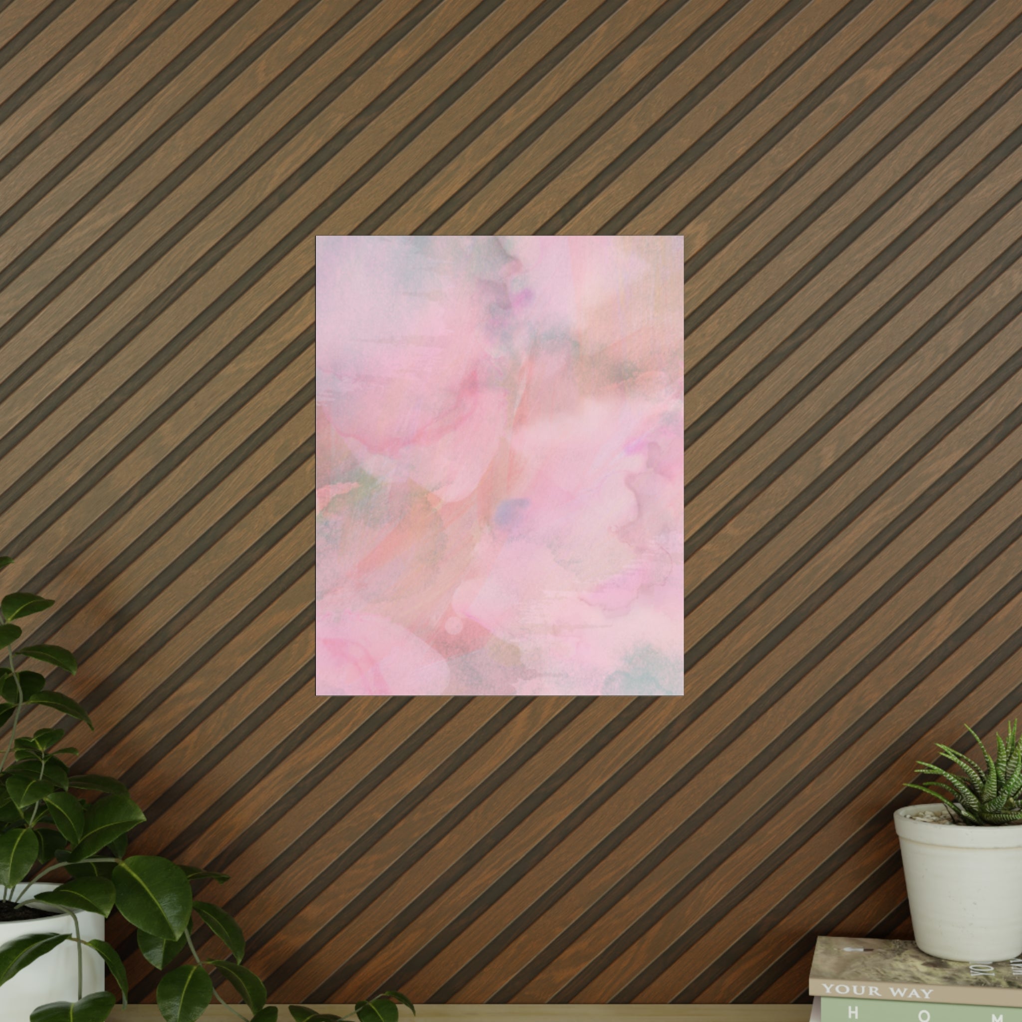 Pink Mist Photopaper Posters