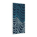 Wiggle Waves Matte Canvas Stretched Multi-Size - Esmeralda Ecostore