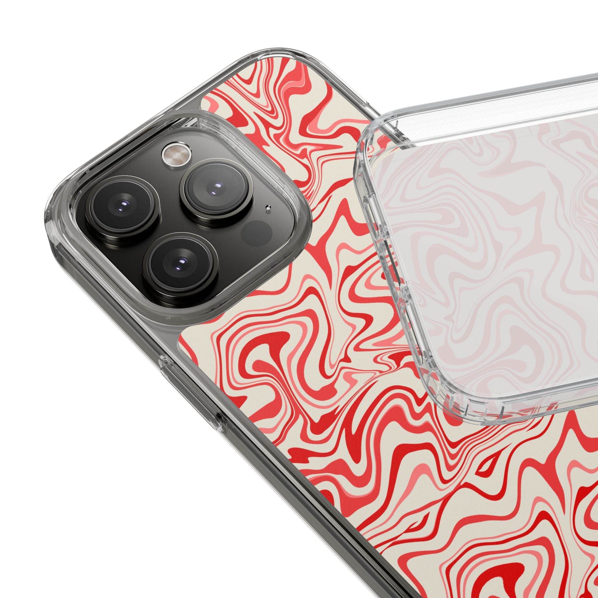Lava Flow Sustainable Phone Clear Cases - Esmeralda Ecostore