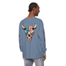 Liberty Horns Unisex Garment-Dyed Long Sleeve T-Shirt