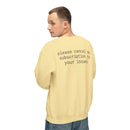 Funny Unisex Lightweight Crewneck Sweatshirt