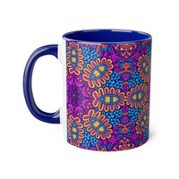 Psychedelic Accent Mugs