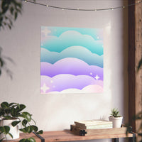 Cloudscape Matte Horizontal Posters - Esmeralda Ecostore